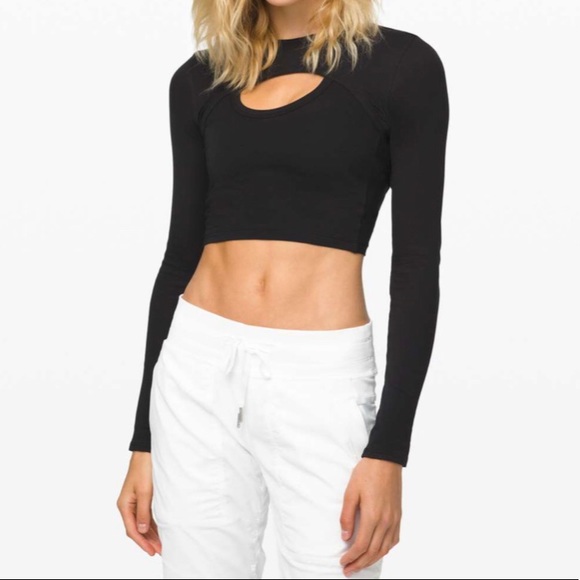 Lululemon Better Best Long Sleeve Crop 